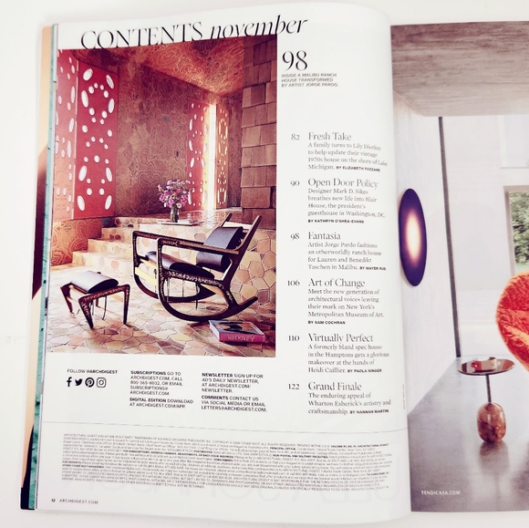 🍭7/$15 Architectural Digest Magazine November 2024 Jimmy Butler - Picture 3 of 5